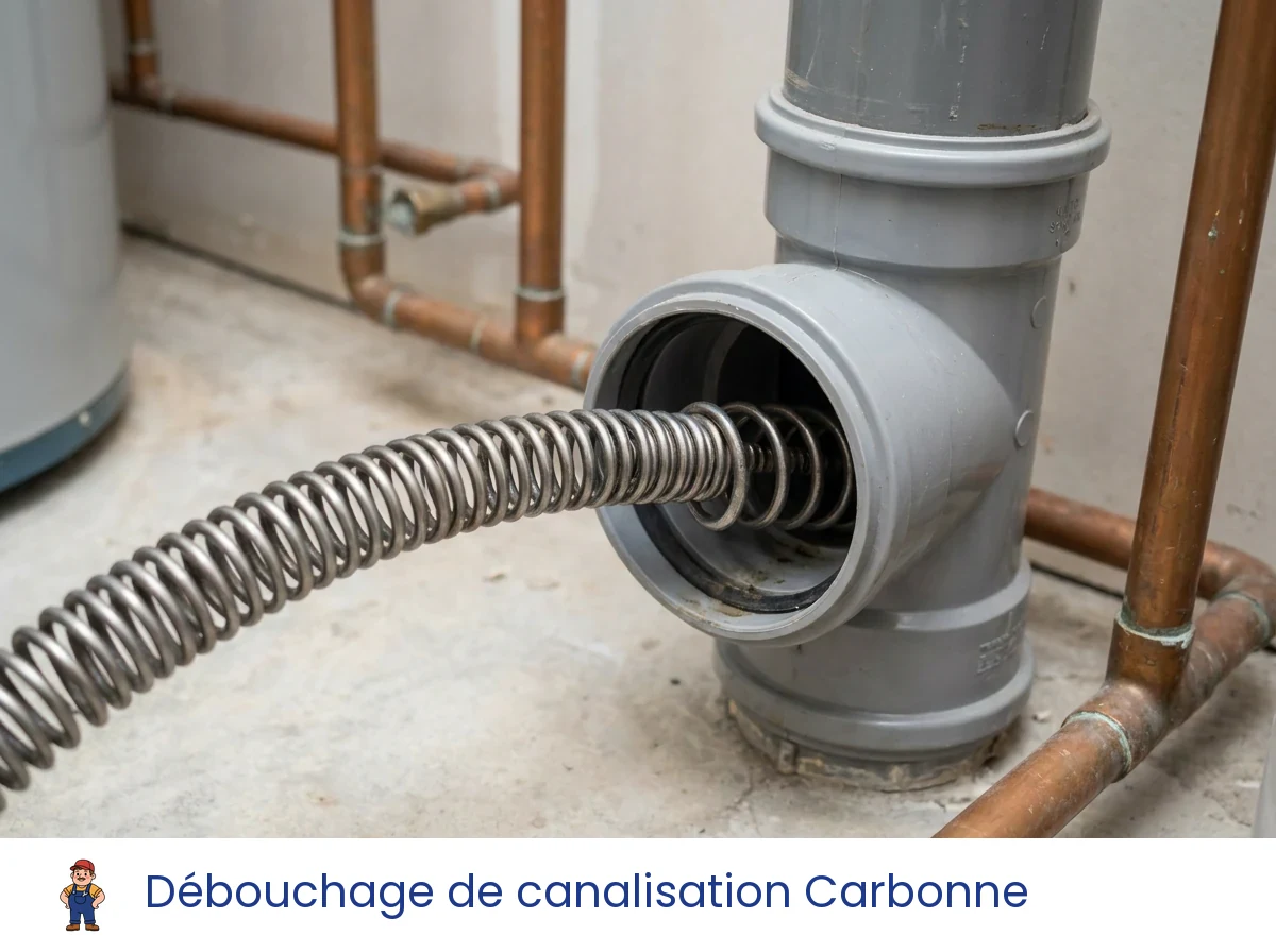 Débouchage de canalisation à Carbonne