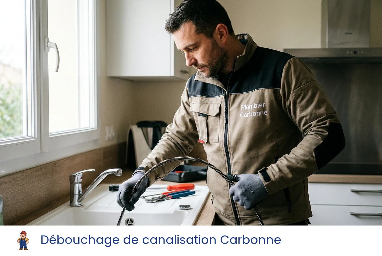 Débouchage de canalisation à Carbonne