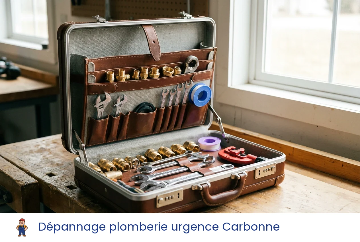 Dépannage plomberie urgence à Carbonne
