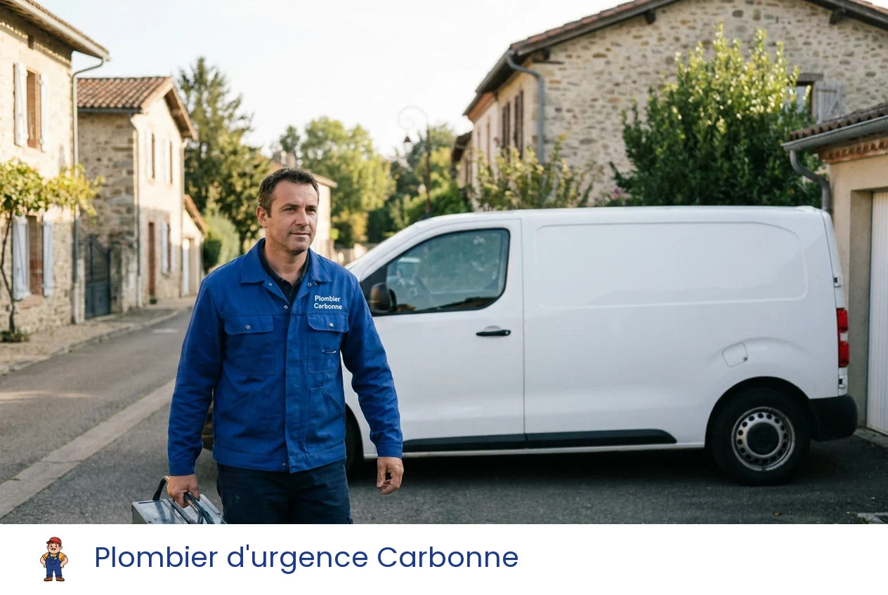 Plombier d'urgence à Carbonne