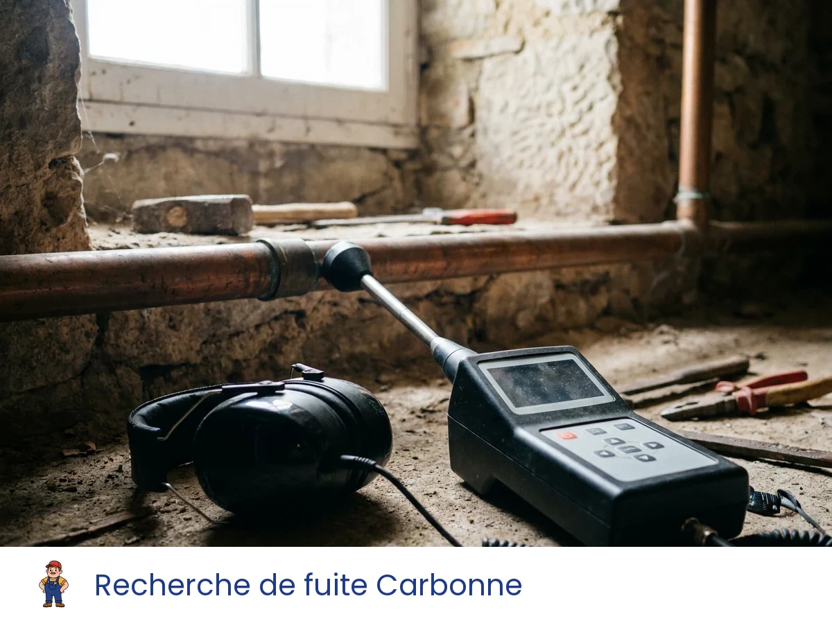 Recherche de fuite à Carbonne