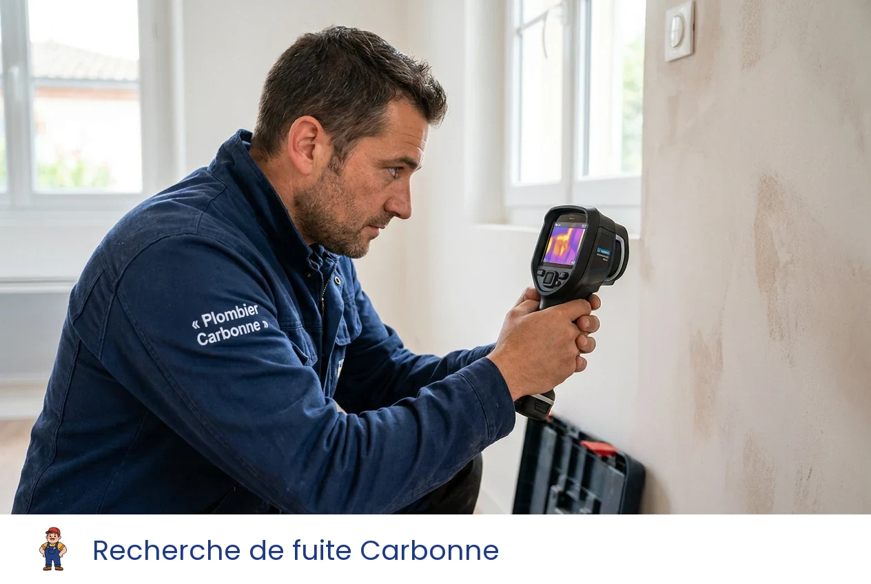 Recherche de fuite à Carbonne