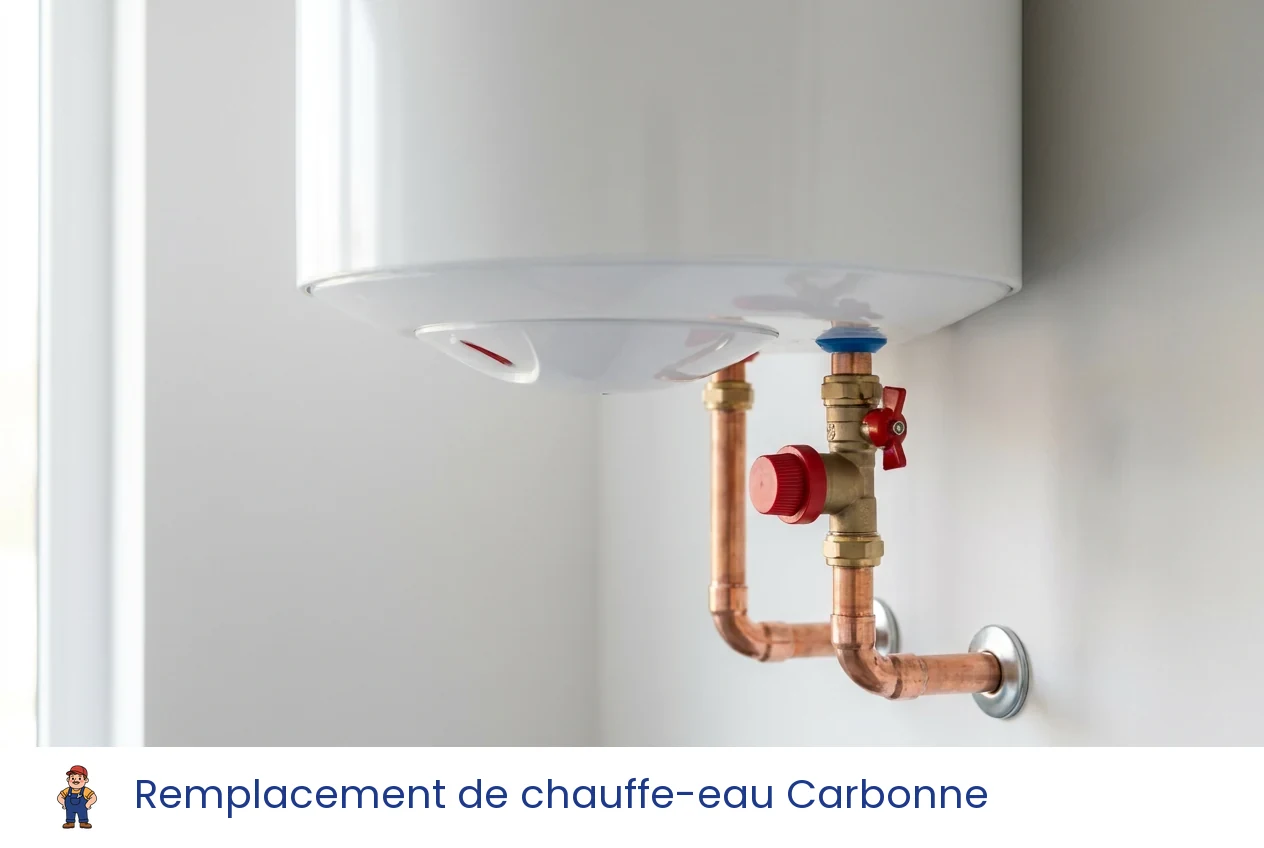Remplacement de chauffe-eau à Carbonne