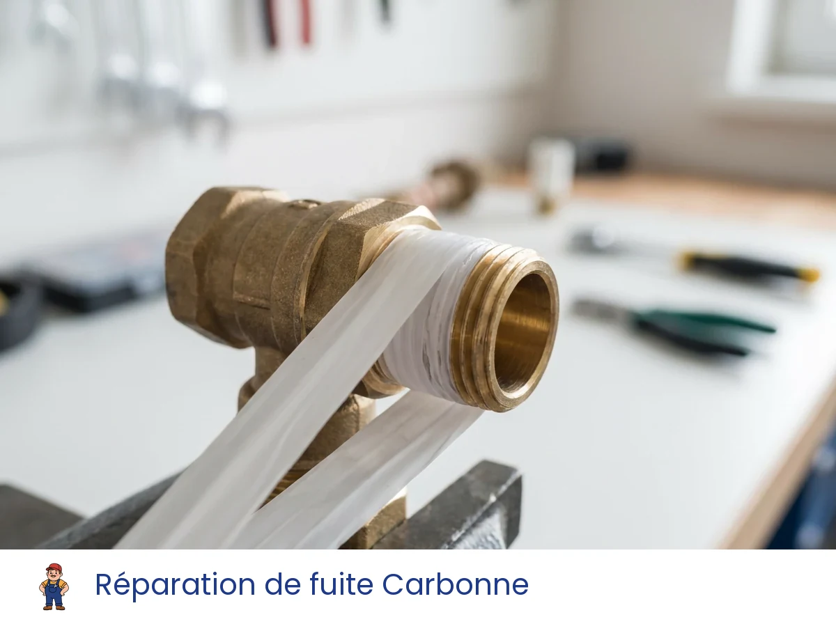 Réparation de fuite à Carbonne